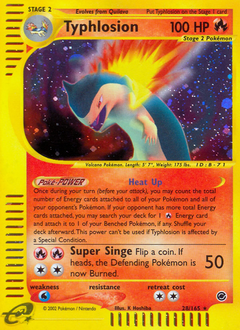 Typhlosion card art