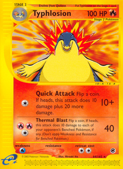 Typhlosion card art