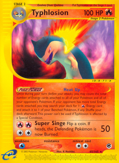 Typhlosion card art