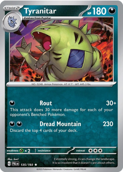 Tyranitar card art