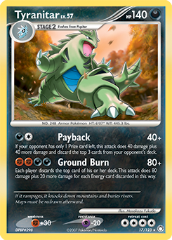 Tyranitar card art