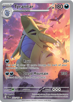 Tyranitar card art