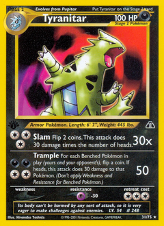 Tyranitar card art