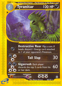 Tyranitar card art