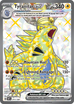 Tyranitar ex card art