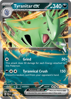 Tyranitar ex card art