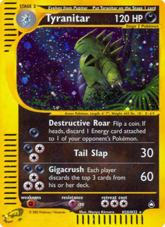 Tyranitar card art