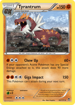 Tyrantrum card art