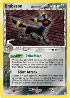 Umbreon δ card art