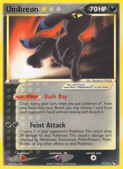 Umbreon ★ card art