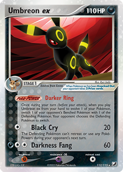 Umbreon ex card art