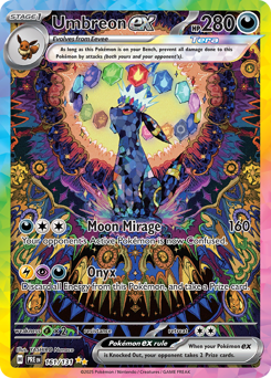 Umbreon ex card art