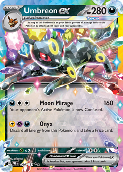 Umbreon ex card art