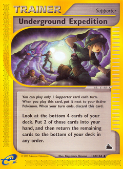 Underground Expedition card art