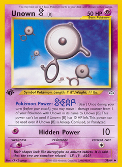 Unown [B] card art