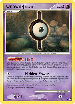 Unown [I] card art