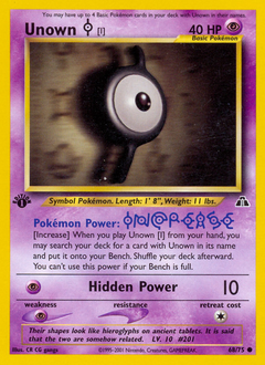 Unown [I] card art