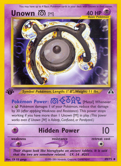 Unown [M] card art