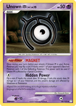 Unown [M] card art