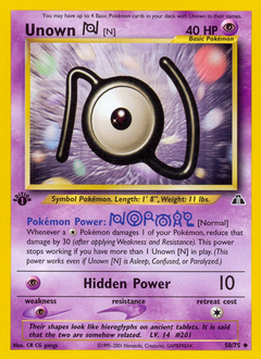 Unown [N] card art