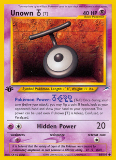 Unown [T] card art
