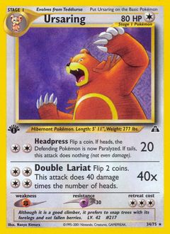 Ursaring card art