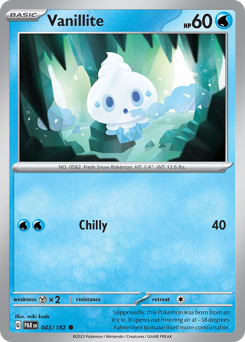 Vanillite card art