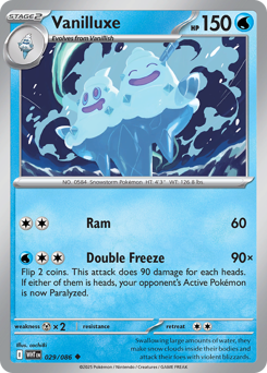 Vanilluxe card art