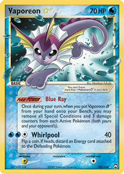Vaporeon ★ card art