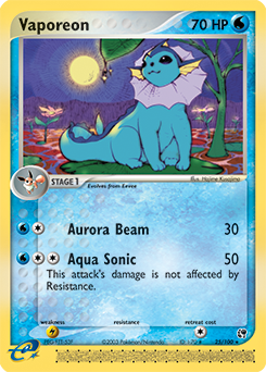 Vaporeon card art