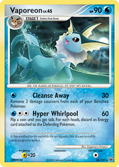 Vaporeon card art