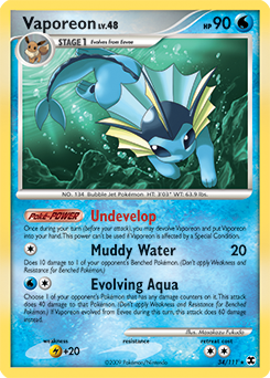 Vaporeon card art