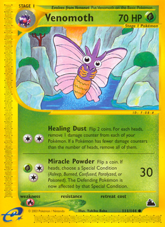 Venomoth card art