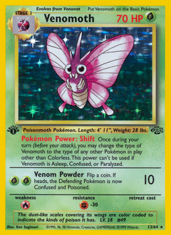 Venomoth card art