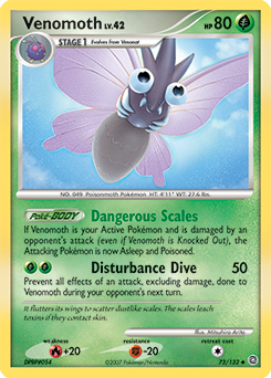 Venomoth card art
