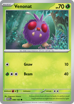 Venonat card art