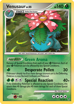 Venusaur card art
