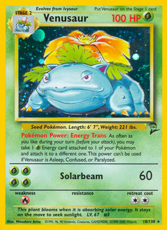 Venusaur card art