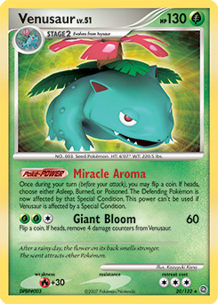 Venusaur card art
