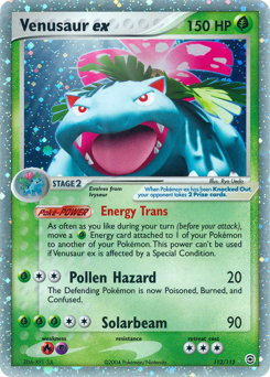 Venusaur ex card art