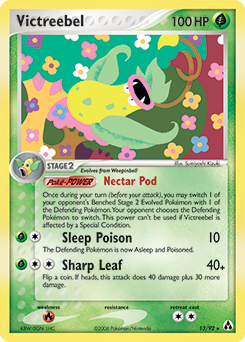 Victreebel card art