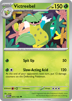 Victreebel card art