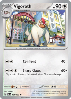 Vigoroth card art