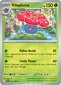 Vileplume card art