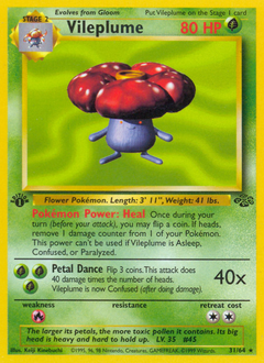 Vileplume card art