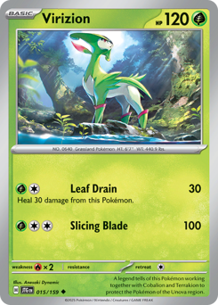 Virizion card art