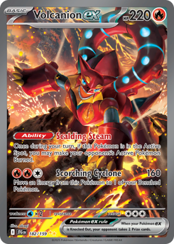 Volcanion ex card art