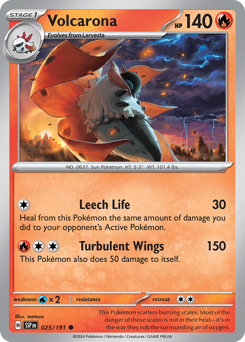 Volcarona card art