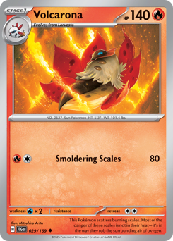 Volcarona card art