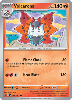 Volcarona card art